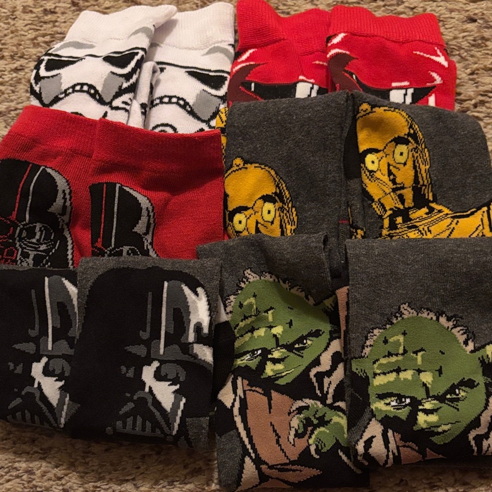 Star Wars Themed Men’s Socks Set